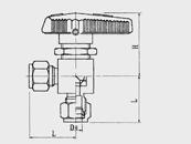 Q94SA-6.4卡套角式球閥